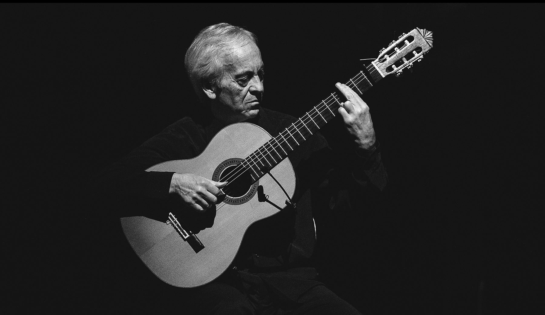 El guitarrista cordobés Paco Peña. Foto: Rita Slattery - Cedida por Elvira Peña